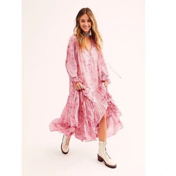 Free People Feeling Groovy Maxi Dress - Picture 3 of 5